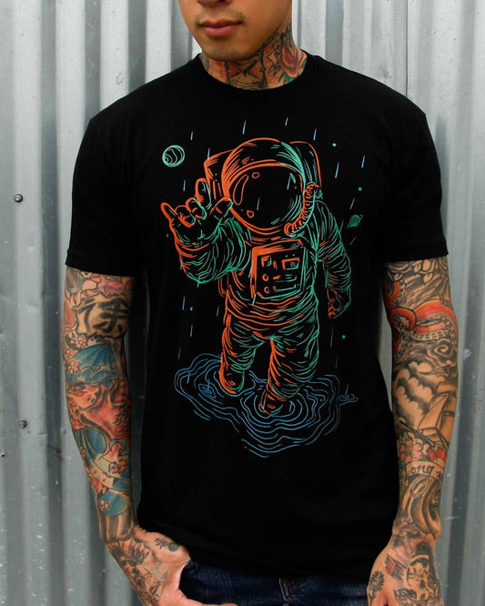 Men's Graphic Tee - Glow T-Shirt (Universal Love)