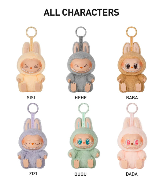Labubu Genuine Have a Seat-Vinyl Plush