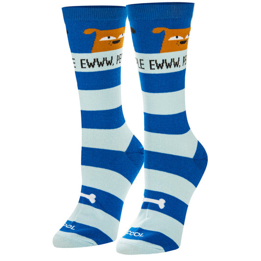 EWW PEOPLE DOGS - Womens Crew Folded