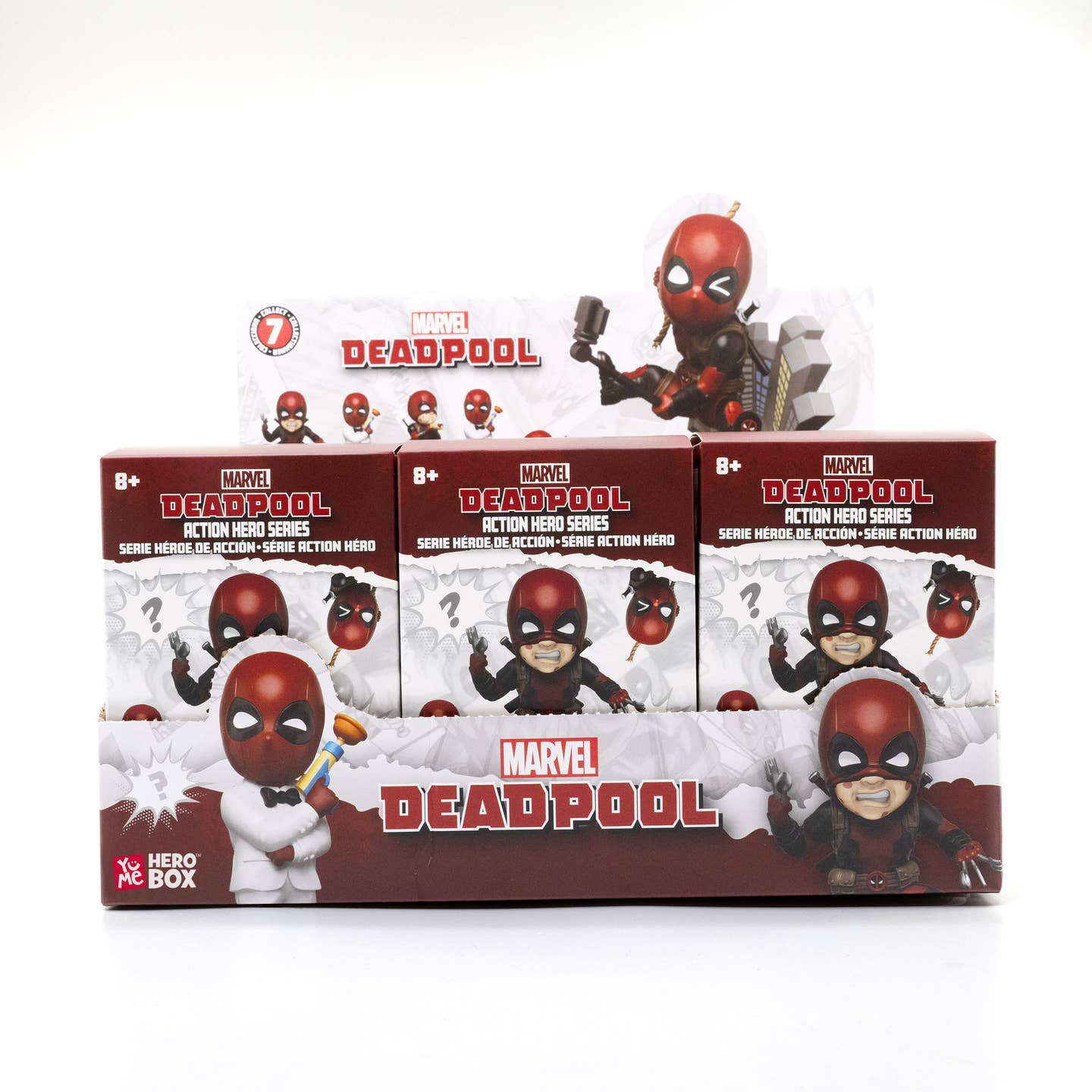Marvel Deadpool Action Hero Series Hero Box - Blind Box Cdu