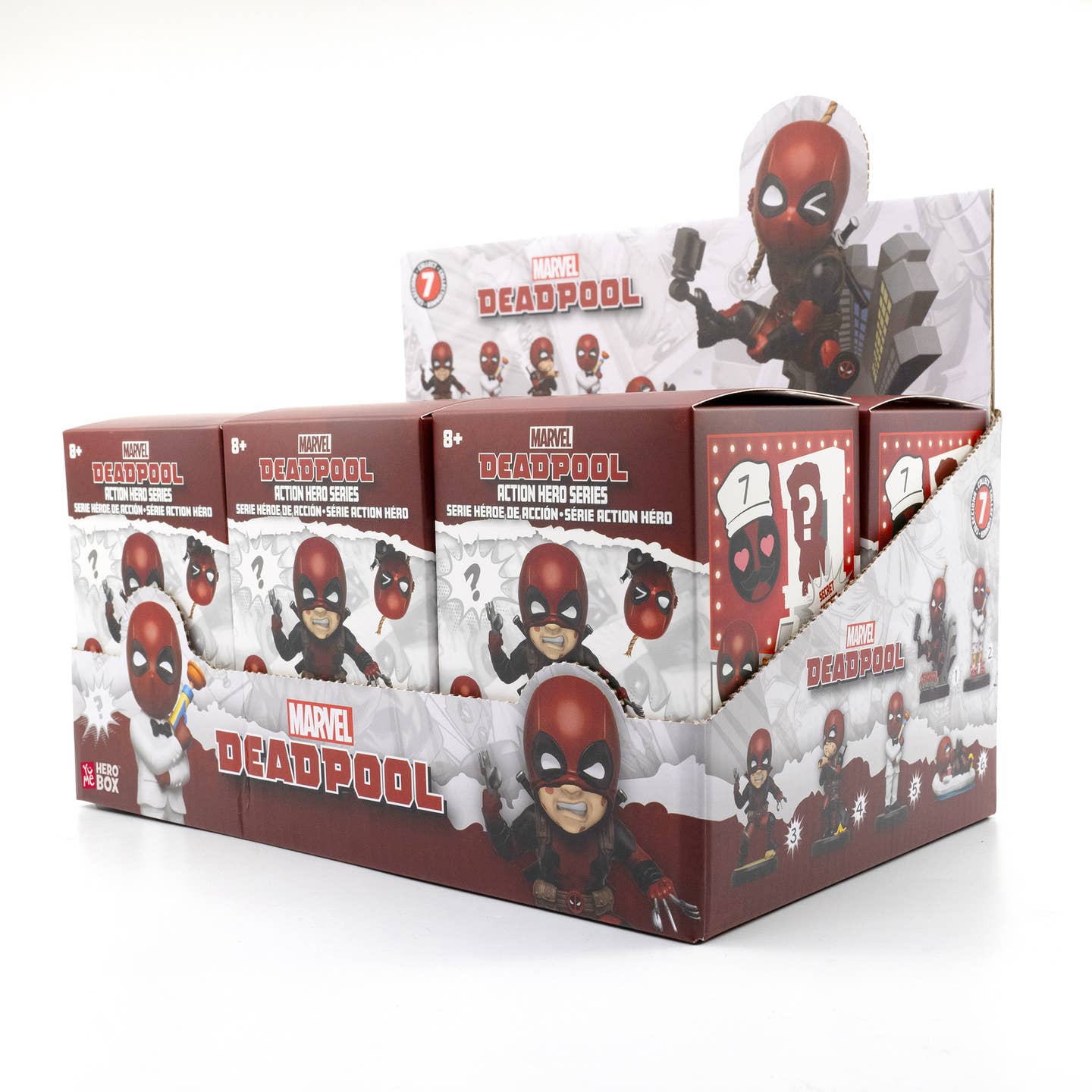 Marvel Deadpool Action Hero Series Hero Box - Blind Box Cdu