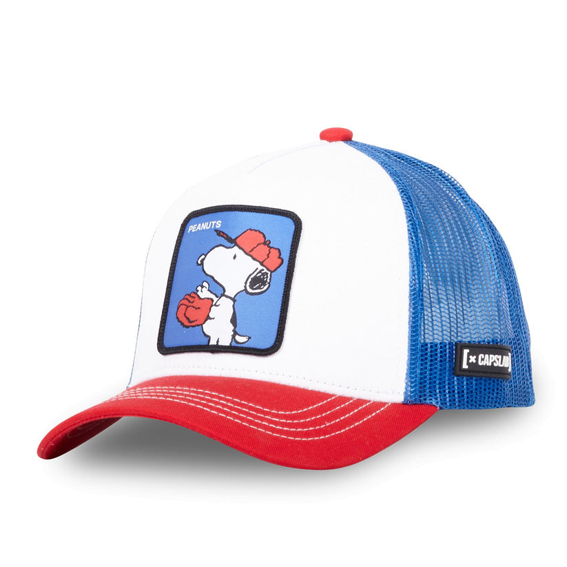 Peanuts Embroided Patch Adjustable Snapback Trucker Hat