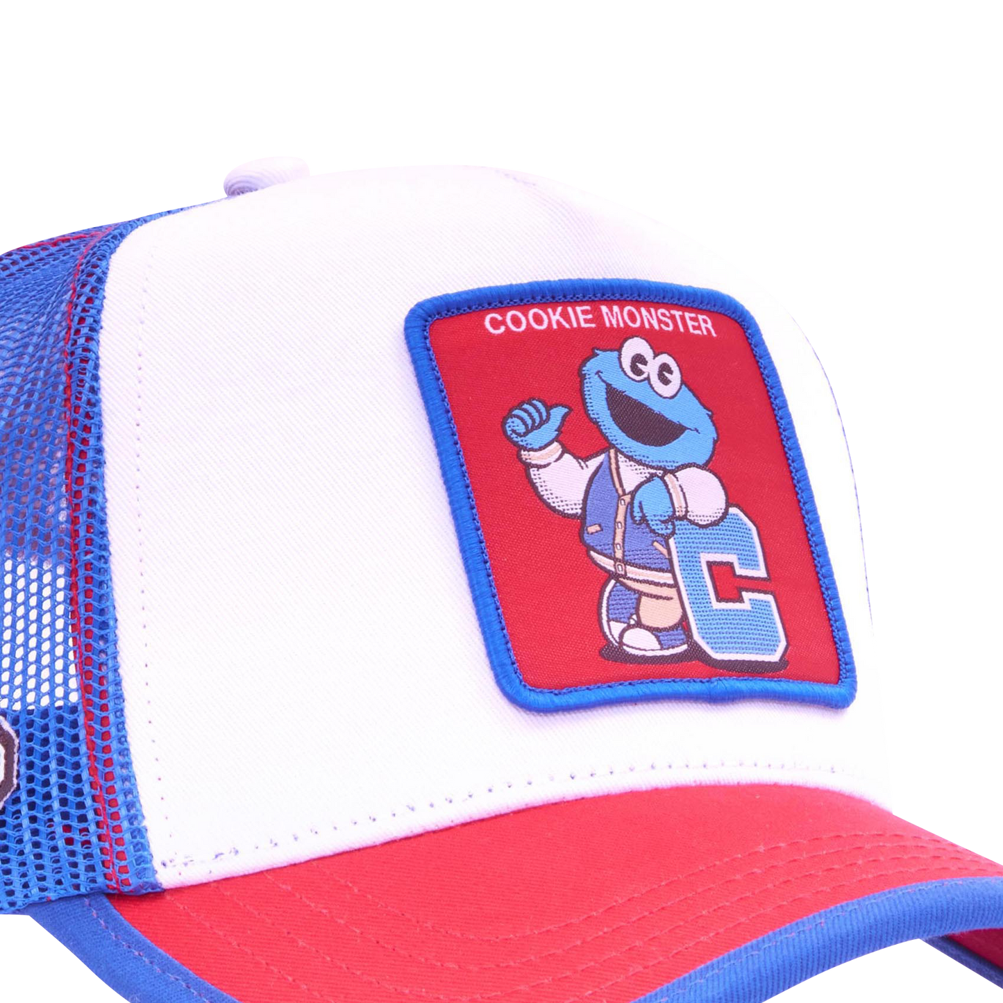Sesame Street Cookie Monster Team Trucker Hat