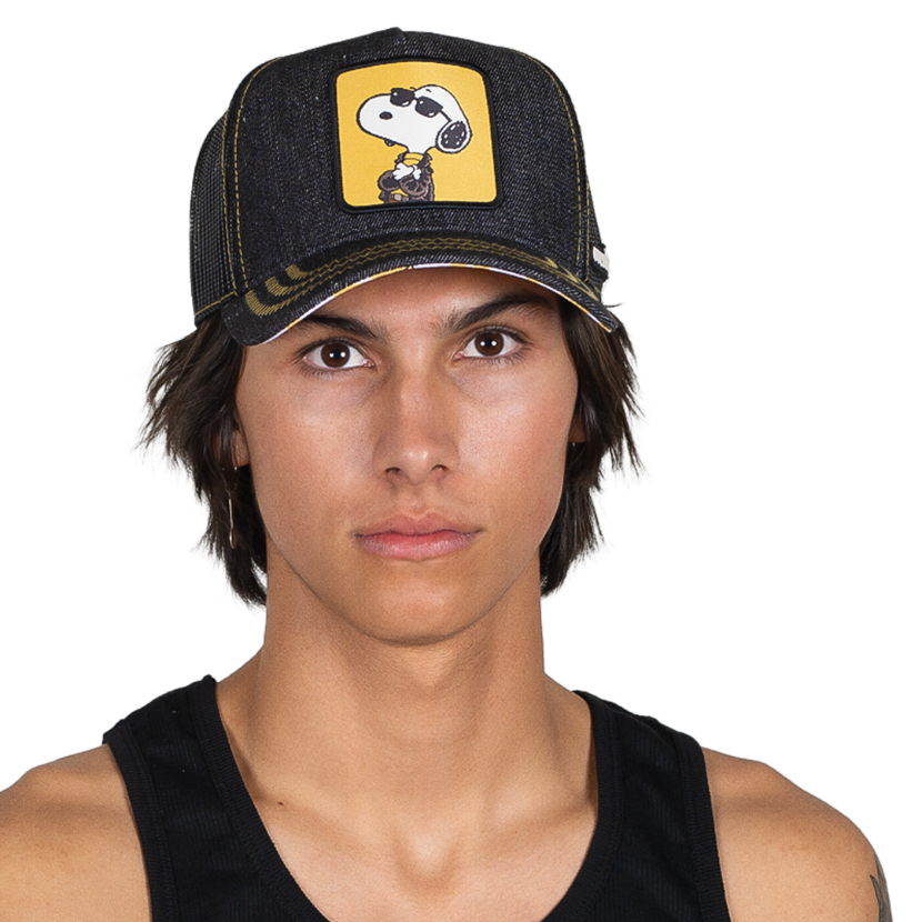 Peanuts: Biker Snoopy Trucker Hat