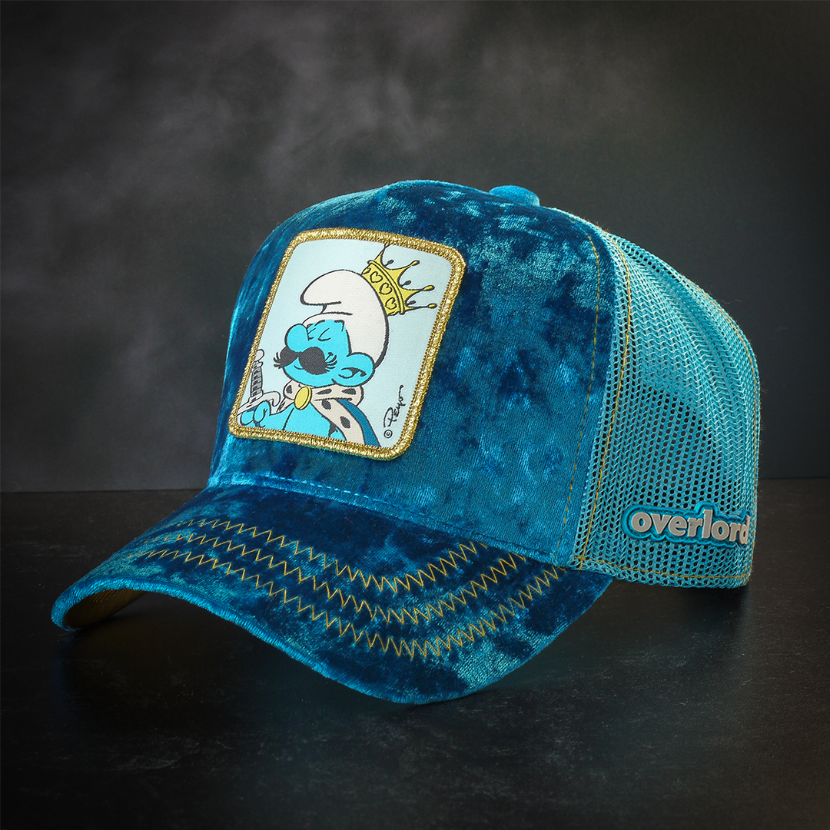 Smurfs: King Smurf Velvet Trucker Hat