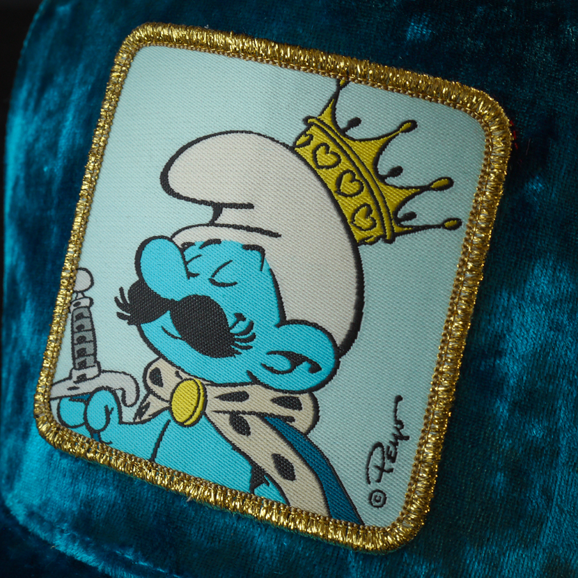 Smurfs: King Smurf Velvet Trucker Hat