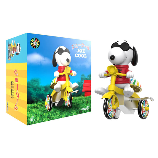 PEANUTS SUPER CYCLES - JOE COOL (RED W/ YELLOW TRIKE