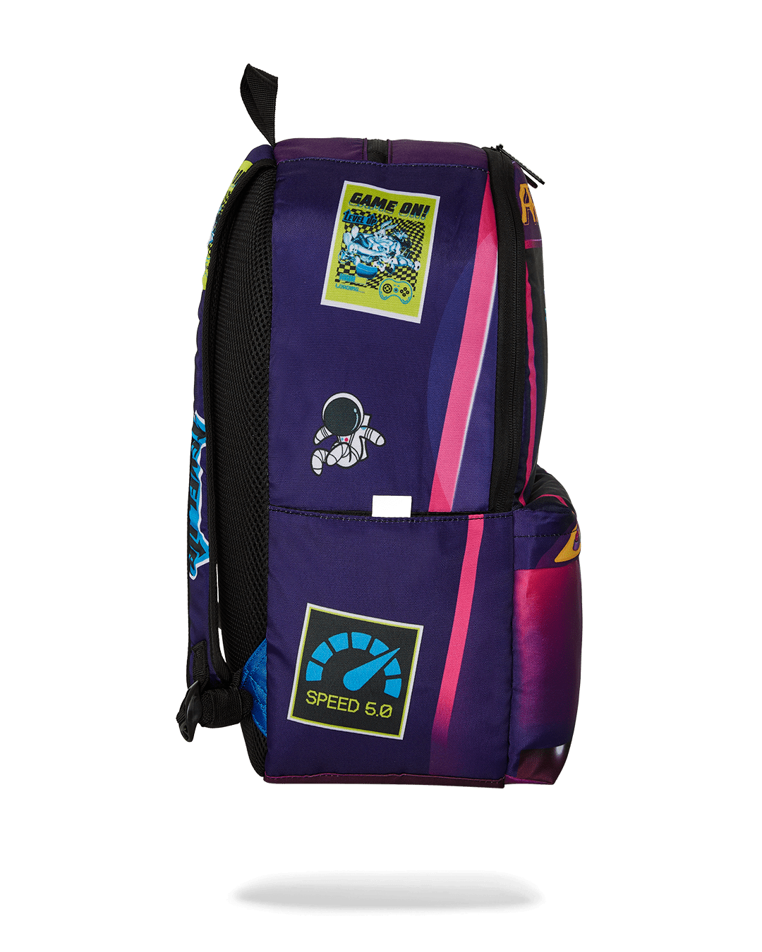 SPACE JUNK TAZ ARCADE GAME BACKPACK