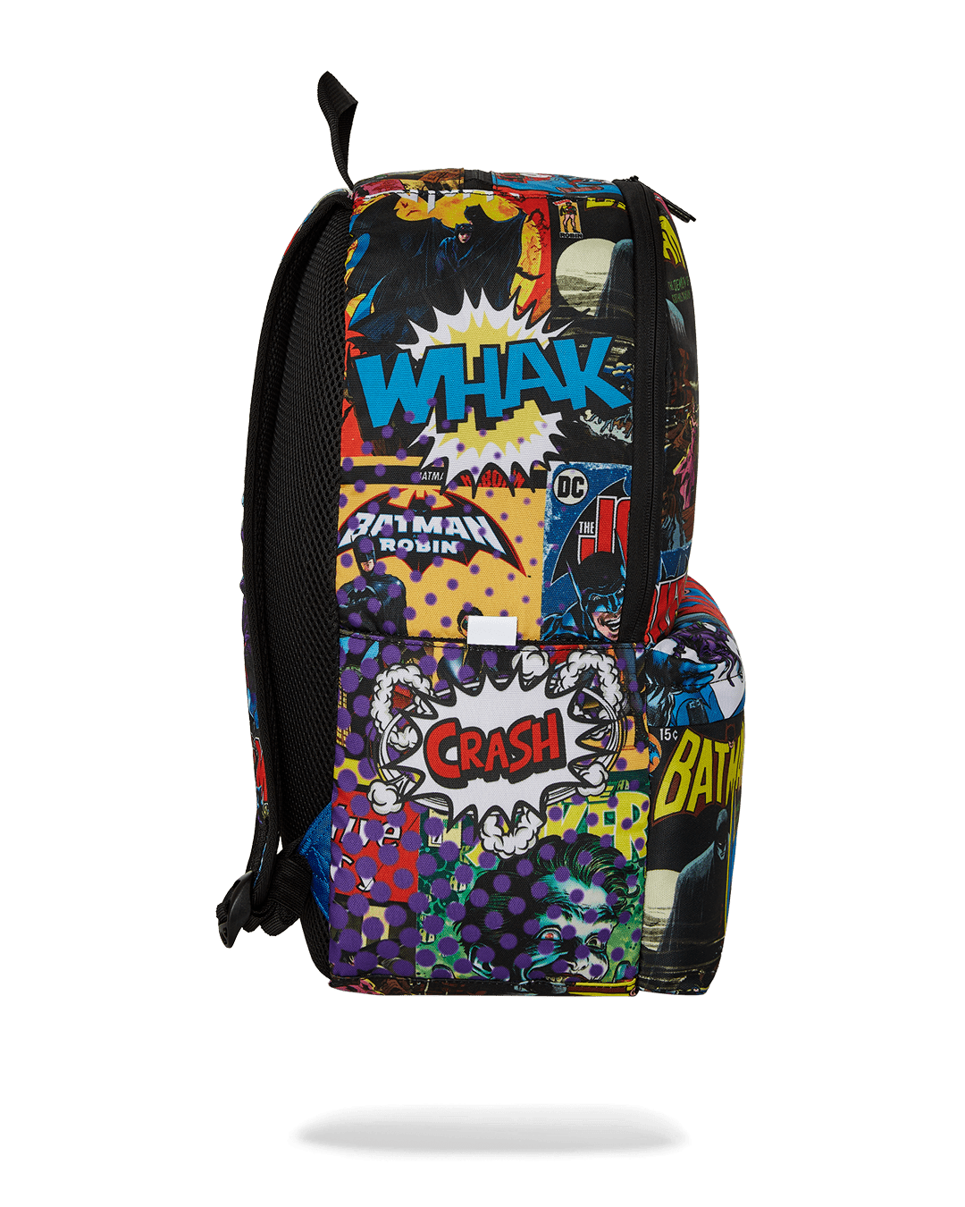 SPACE JUNK BATMAN COMIC BOOK COVERS BACKPACK