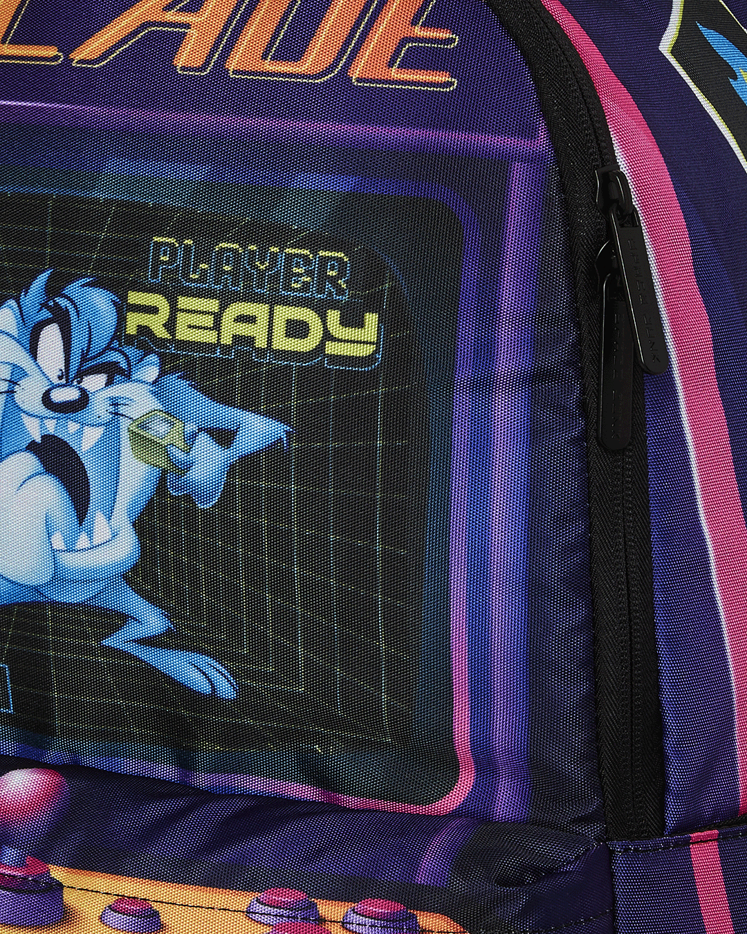 SPACE JUNK TAZ ARCADE GAME BACKPACK