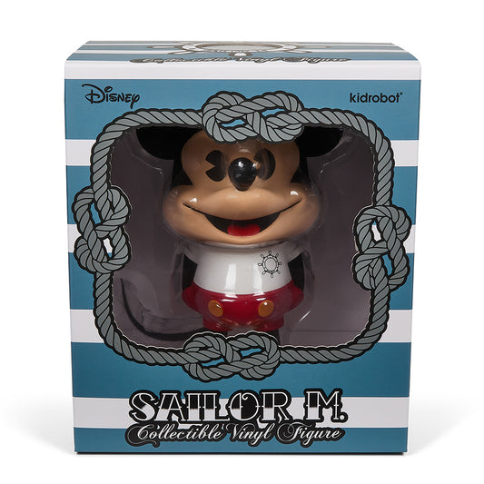 DISNEY MICKEY MOUSE "SAILOR M." 8-INCH COLLECTIBLE VINYL FIGURE BY PASA - Kidrobot