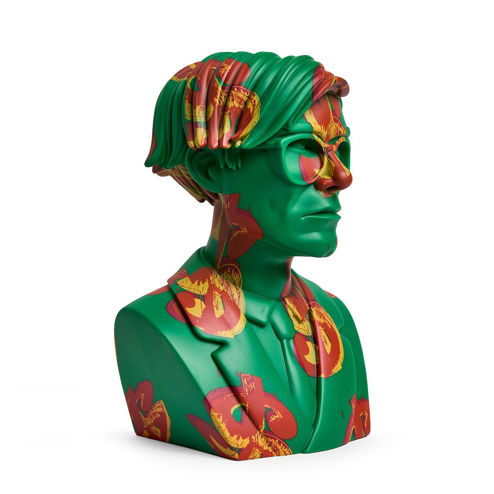 ANDY WARHOL 12 IN BUST - DOLLAR SIGN - Kidrobot