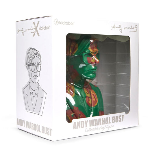 ANDY WARHOL 12 IN BUST - DOLLAR SIGN - Kidrobot