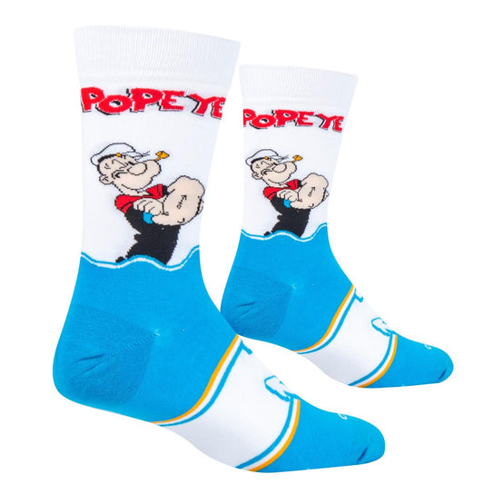 Popeye the Sailor Man - Mens Crew Folded