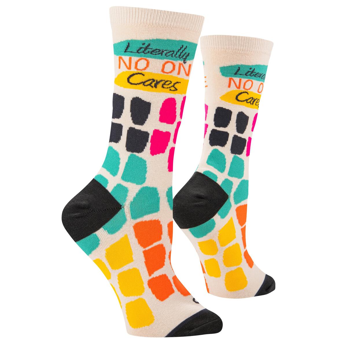 NO ONE CARES WOMEN Socks