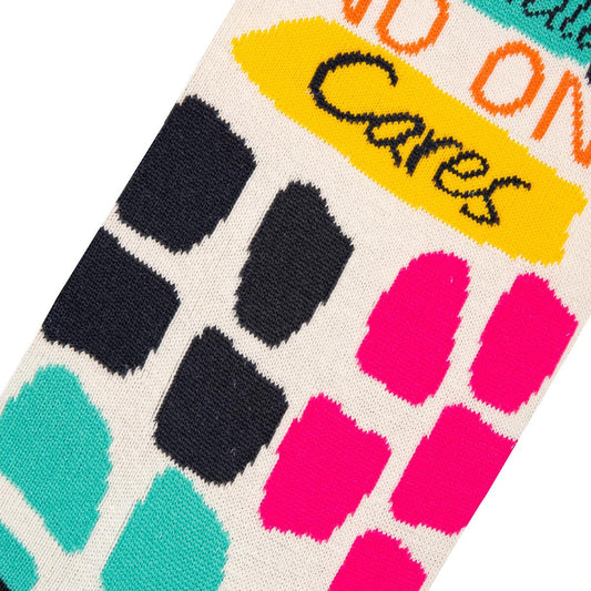 NO ONE CARES WOMEN Socks