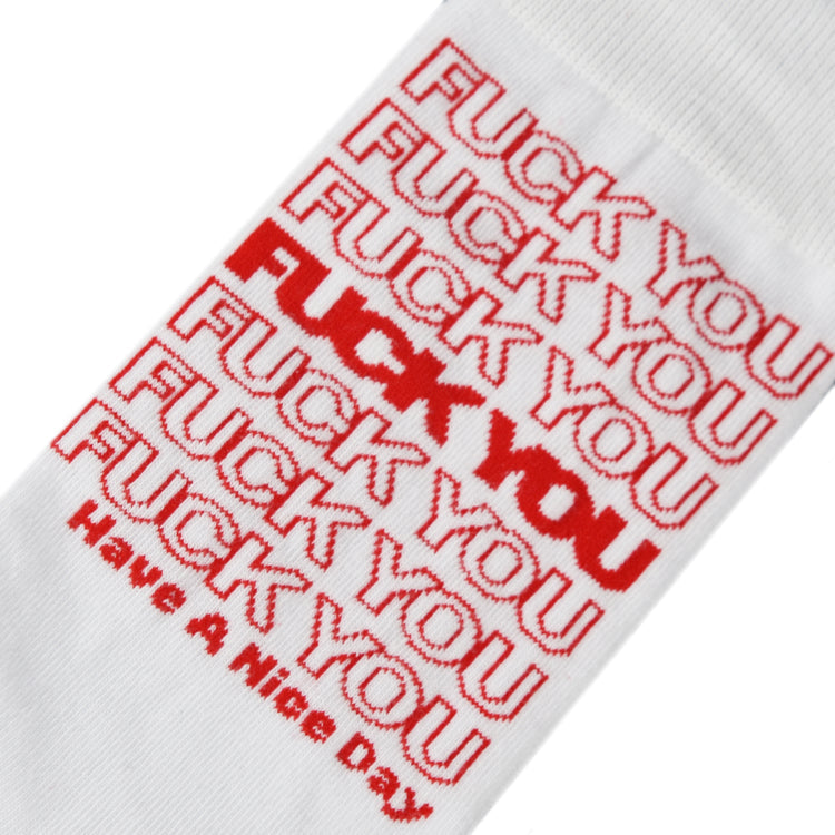 FUCK YOU BAG Socks