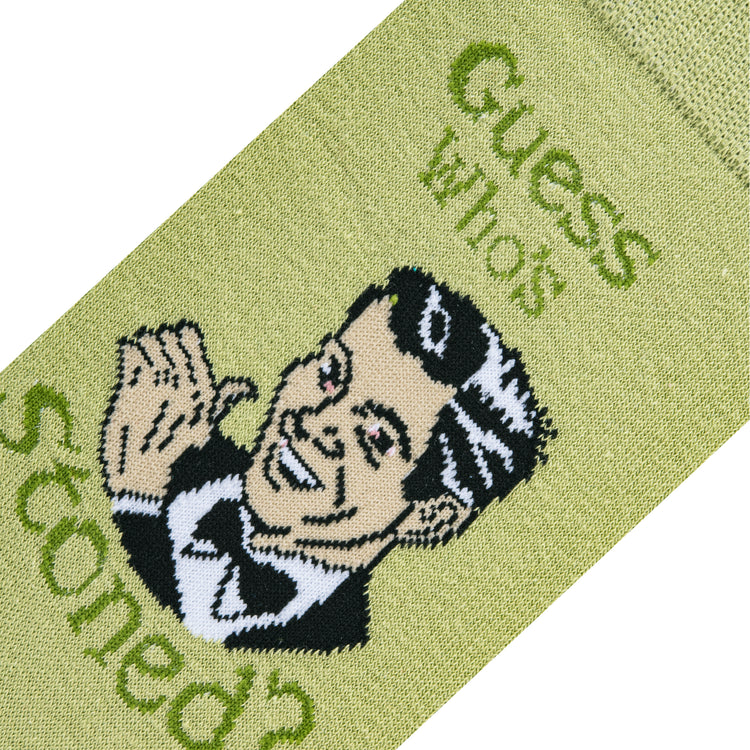 GUESS WHOS STONED Socks