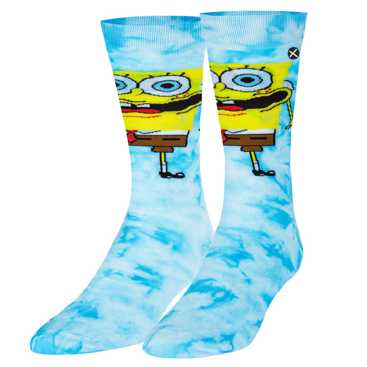 WAVY SPONGE BOB TIE DYED Socks