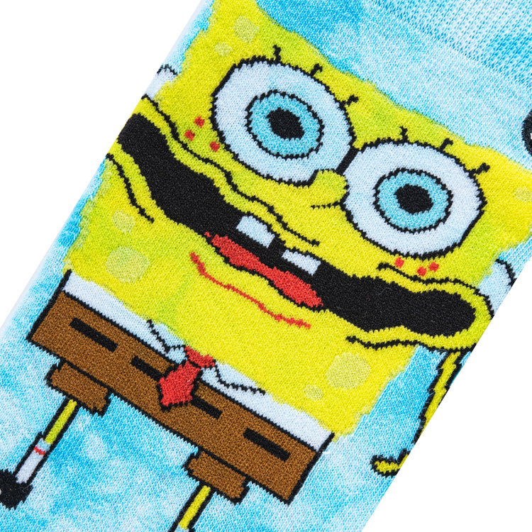 WAVY SPONGE BOB TIE DYED Socks