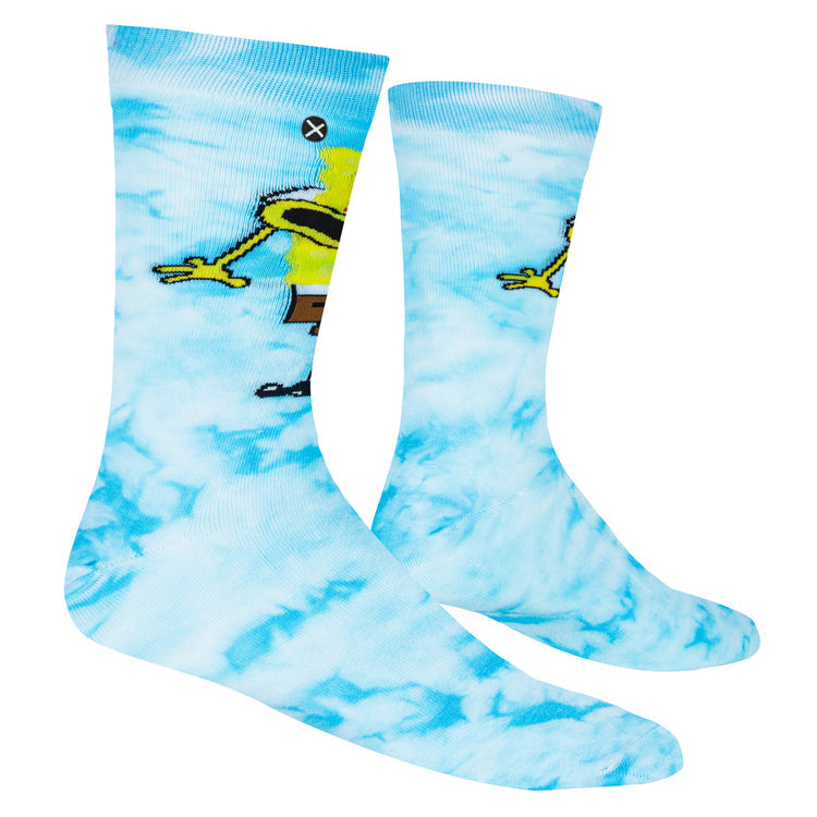 WAVY SPONGE BOB TIE DYED Socks