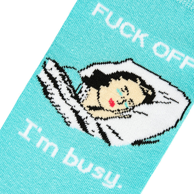 FUCK OFF IM BUSY WOMEN'S Socks