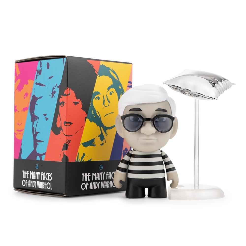 MANY FACES OF ANDY WARHOL VINYL FIGURES - Kidrobot