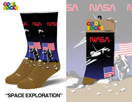 NASA Space Exploration -  Socks