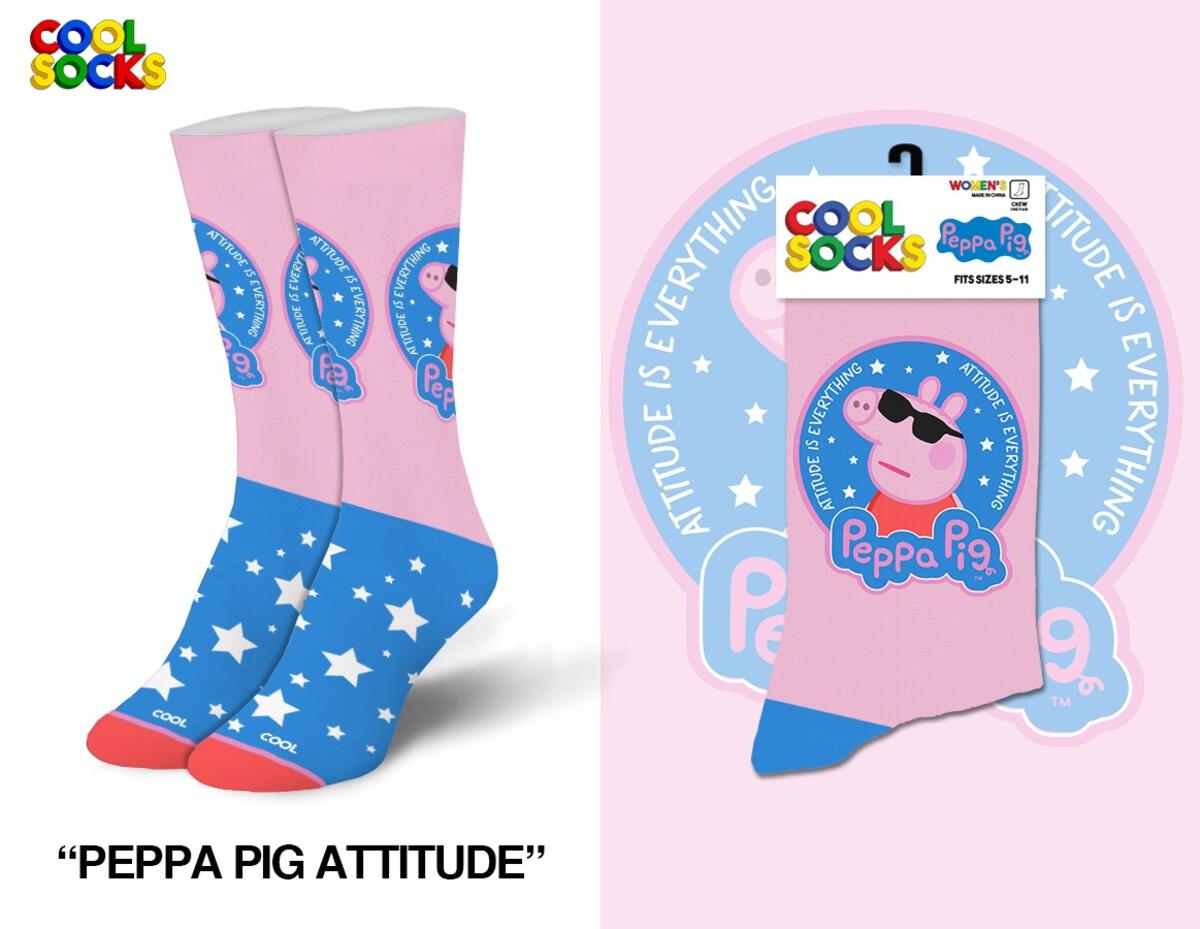 Peppa Pig Attitude -  Socks