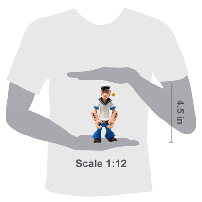 Popeye Classics Action Figure: Popeye 1st Appearance - white shirt