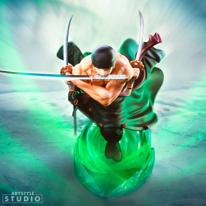 One Piece Zoro Sfc Collectible Pvc Figurine 7"