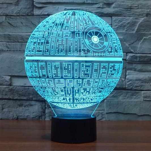Death Star 3D Illusion Lamp