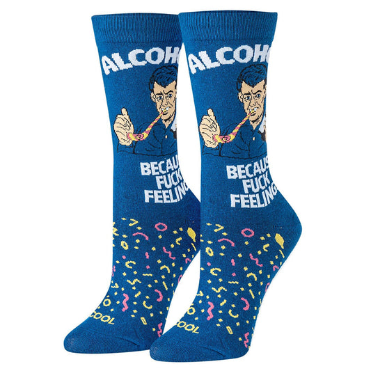 ALCOHOL - Womens Crew Folded