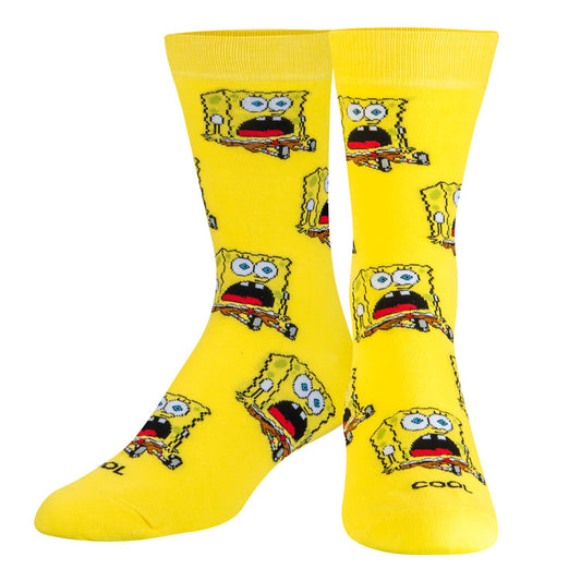 SPONGEBOB SURPRISED  Socks