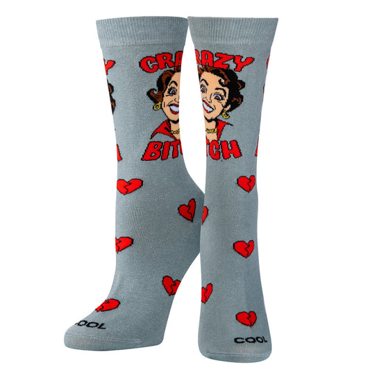 CRAZY BITCH Socks