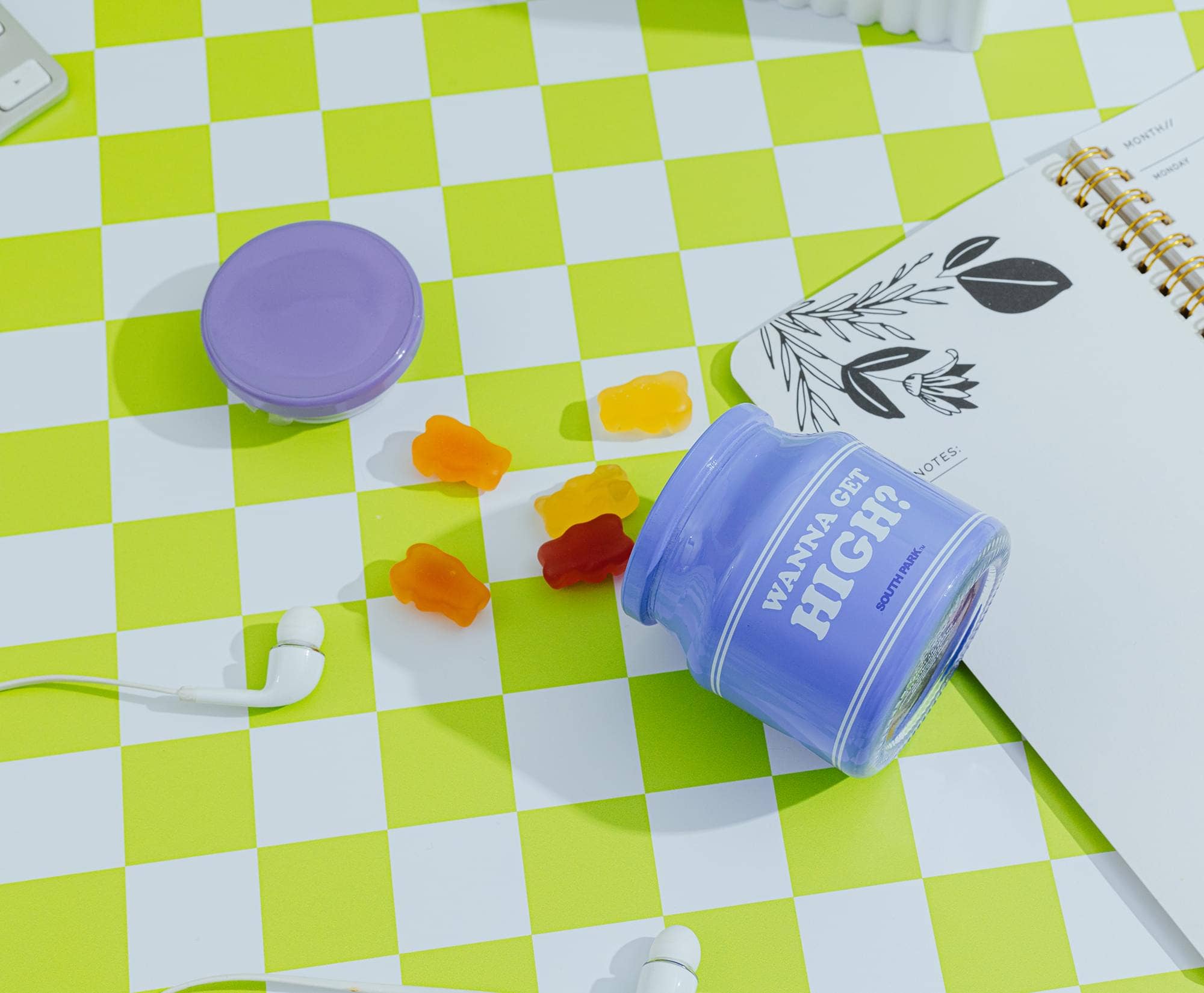 South Park Towelie "Wanna Get High?" Glass Storage Jar