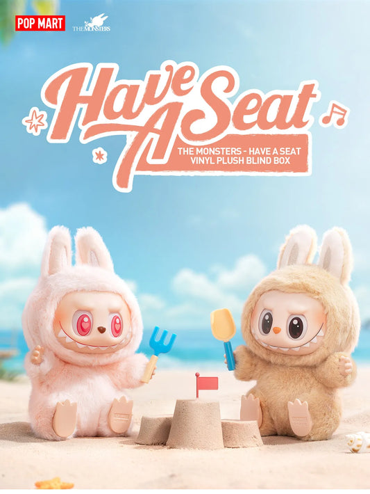 Labubu Genuine Have a Seat-Vinyl Plush