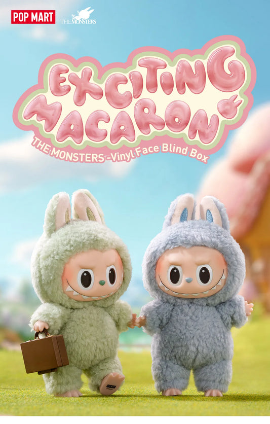 Labubu Genuine The Monsters Exciting Macaron Blind Box