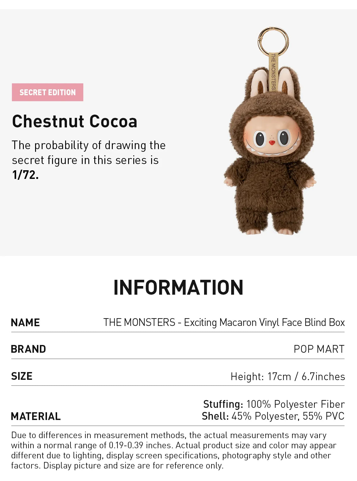 Labubu Genuine The Monsters Exciting Macaron Blind Box