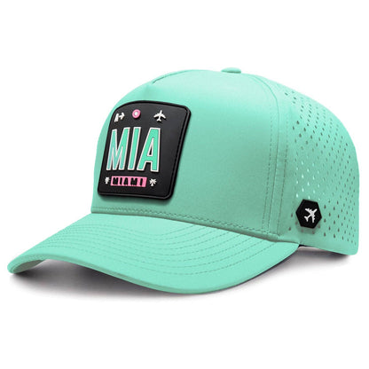 WRLD TAGS - MIA - Miami Hat - Black