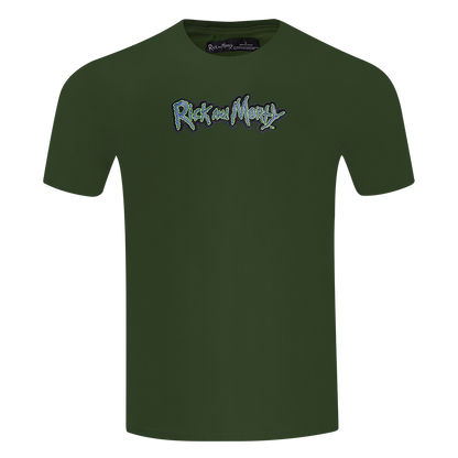 Rick And Morty Freeze Max Anatomy Park T-Shirt - Olive