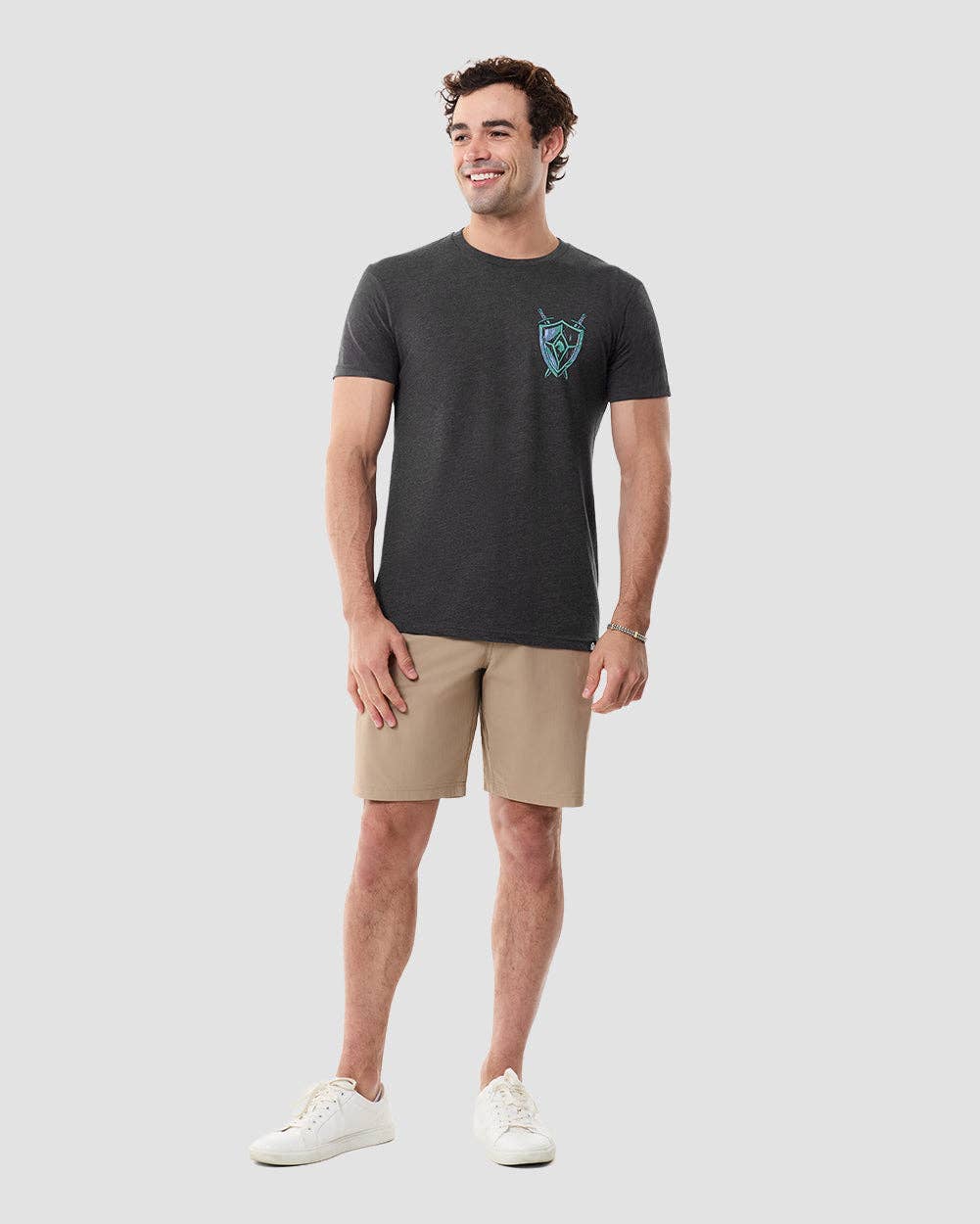 Men's Graphic Tee - Screenprinted T-Shirt (Inferno Blade)