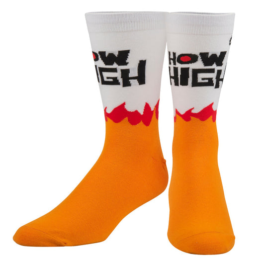 HOW HIGH BURN Socks