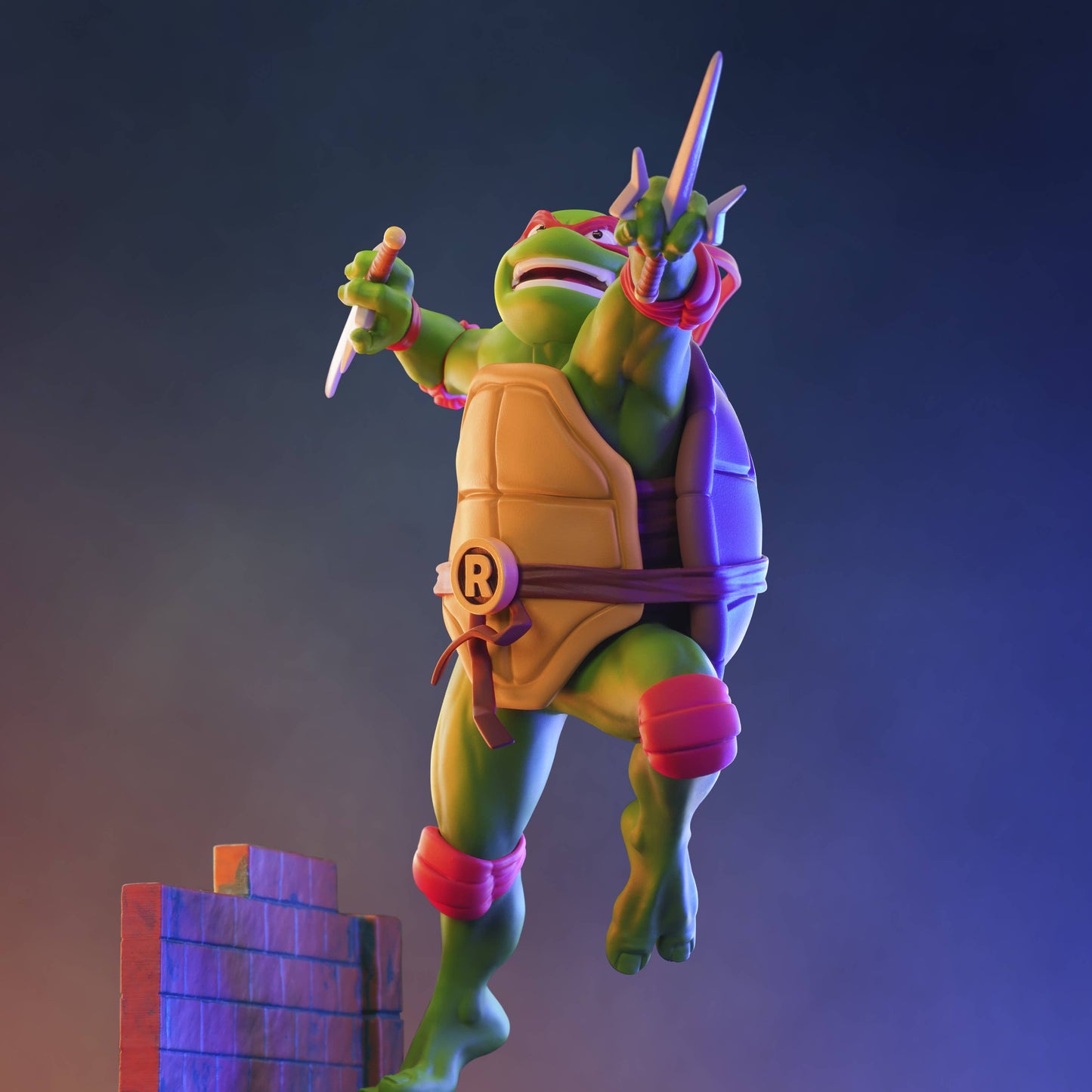 Teenage Mutant Ninja Turtles Raphael 6.3" Tall SFC