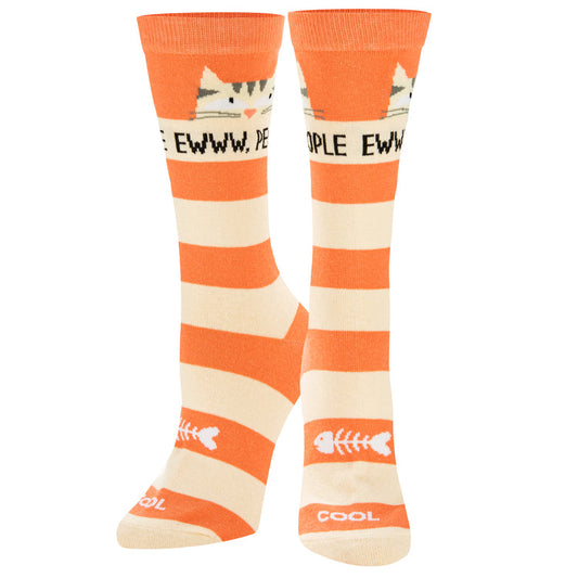 EWW PEOPLE CATS WOMEN'S socks