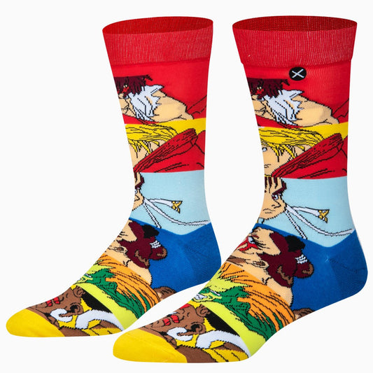Street Fighter Mash Up Socks
