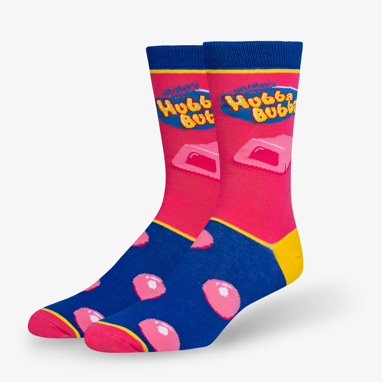 ubba Bubba Pink Men's Crew Socks
