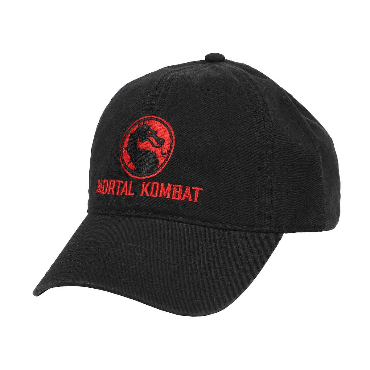 Mortal Kombat Classic Logo  Dad Cap