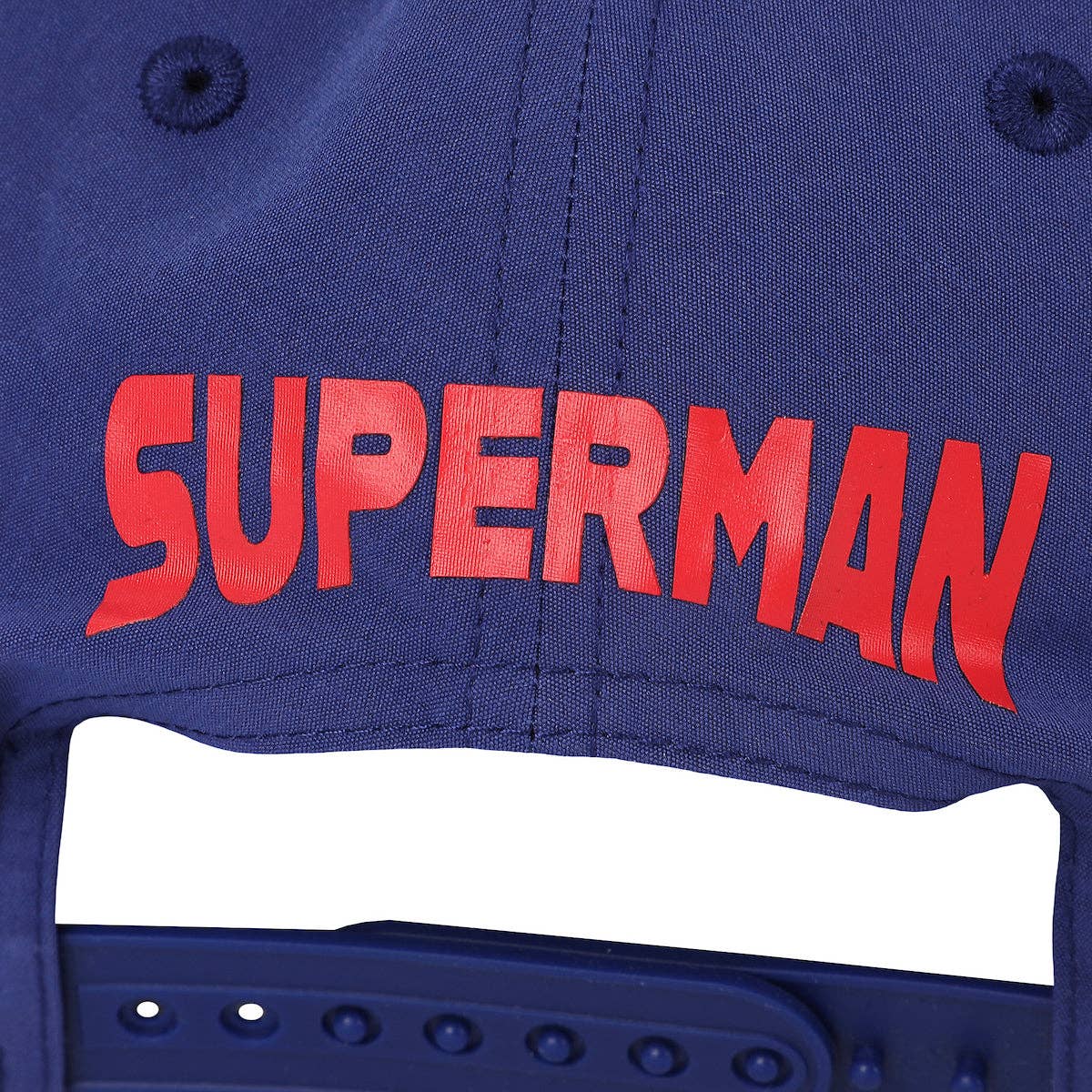 Superman Logo Blue Structured Baseball Cap