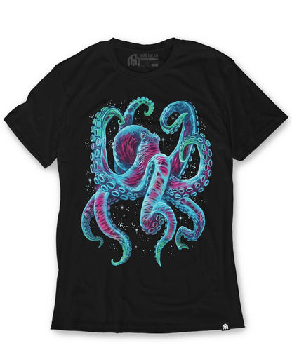 Men's Graphic Tee - Glow T-Shirt (Gleaming Octo)